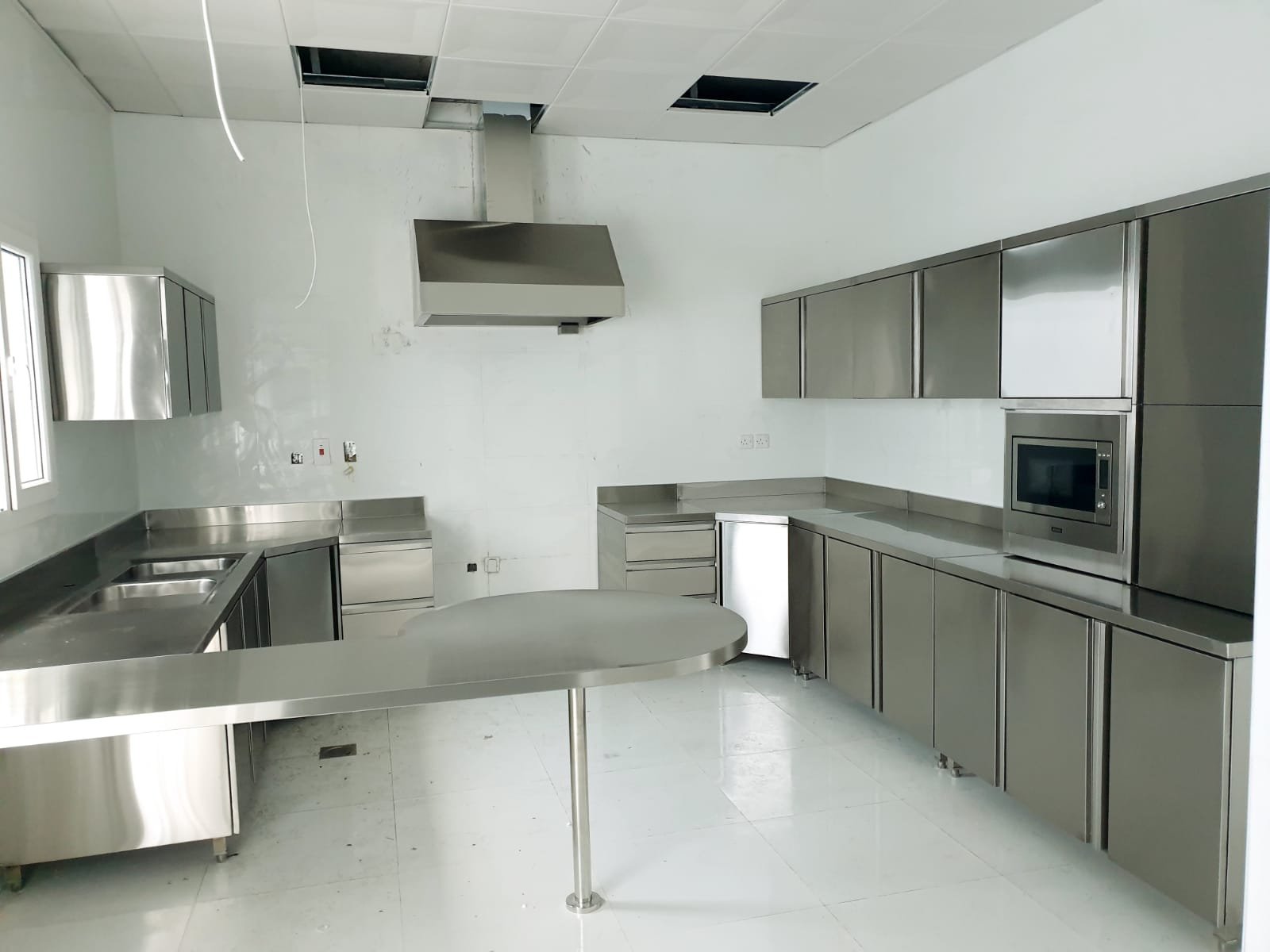 High End Stainless Steel Kitchen Built In Fridge Reference: Projects