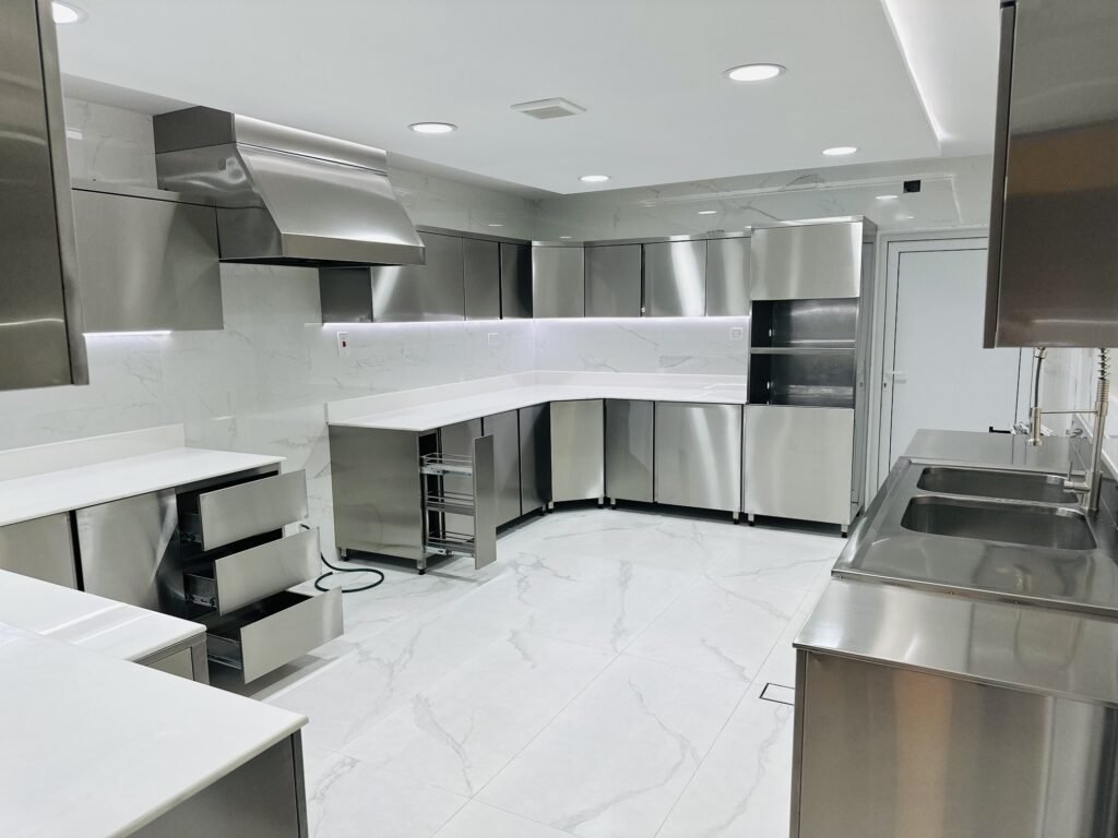 Stainless Steel Kitchen in Qatar